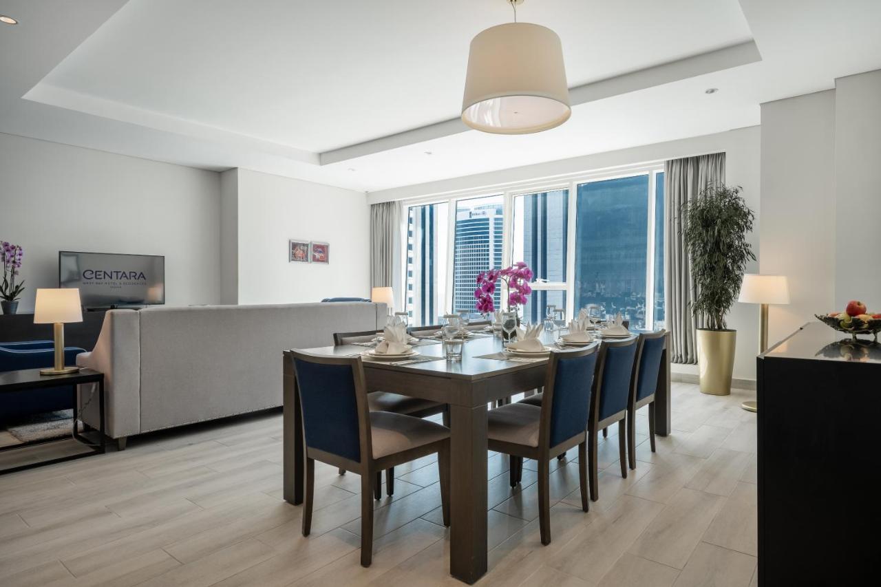 Centara West Bay Hotel & Residences Доха Экстерьер фото A dining room at the Ritz-Carlton, DIFC